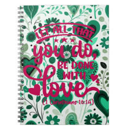 Cuaderno Versículo del Día 1 Corintios 16:14
