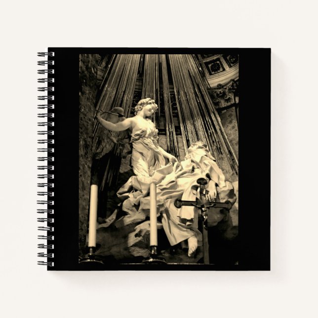 Cuaderno Verzückung der Heiligen Theresa von Avila Bernini (Anverso)