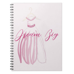 Cuaderno Vestido Boda de dibujo manual