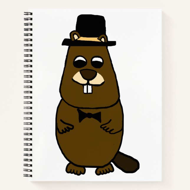 Cuaderno Vestido de Groundhog (Anverso)