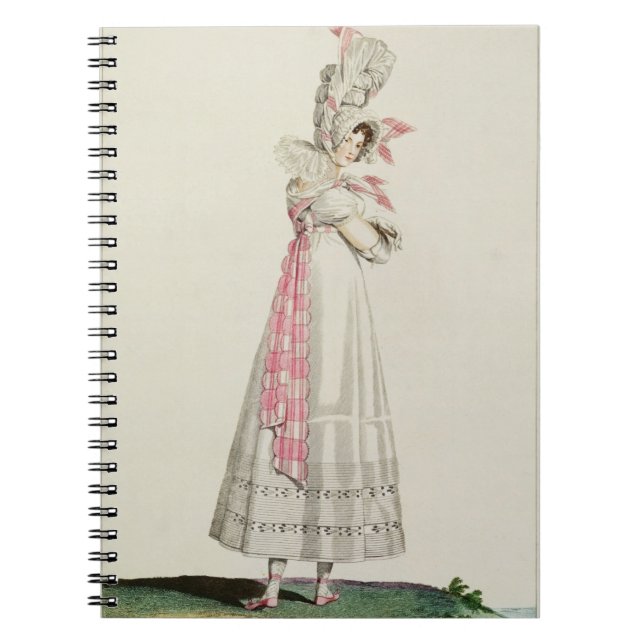 Cuaderno Vestido del verano, placa de moda de 'Incroyables (Frente)