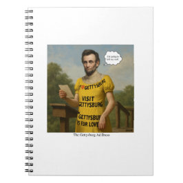 Cuaderno Vestido publicitario de Gettysburg