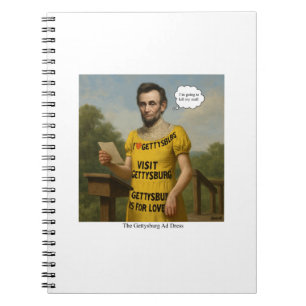 Cuaderno Vestido publicitario de Gettysburg