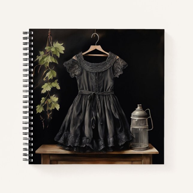 Cuaderno Vestido vintage sin tiempo (LBD) (Anverso)