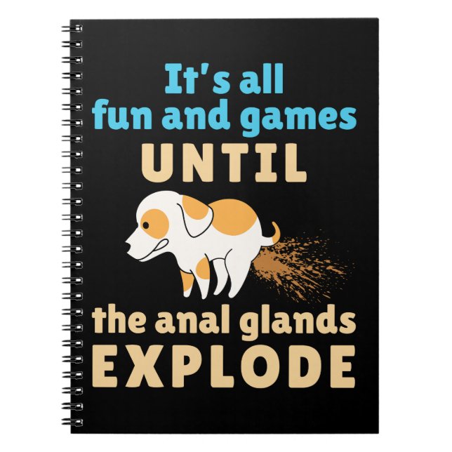 Cuaderno Vet Tech Fun y los juegos hasta que explotan las g (Frente)