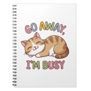 Cuaderno Vete, estoy ocupado
