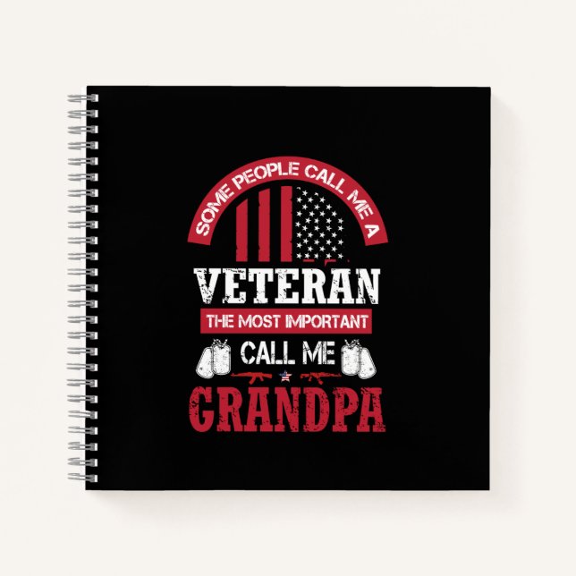 Cuaderno Veteran Grandpa (Anverso)