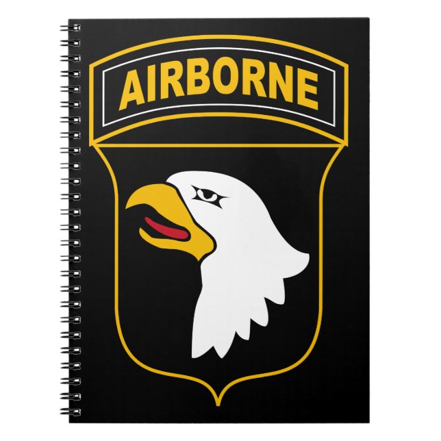 Cuaderno Veterano de la División Aerotransportada 101 (Frente)