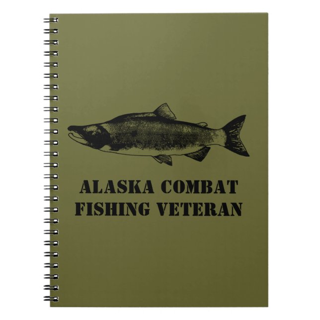 Cuaderno Veterano de la Pesca de Combate de Alaska (Frente)