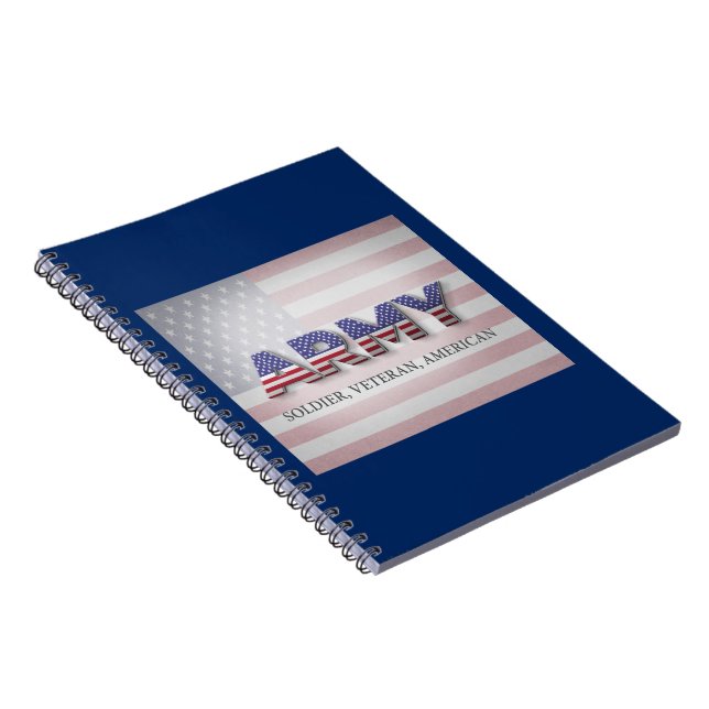 Cuaderno Veterano de Soldado del Ejército (Lado Derecho)