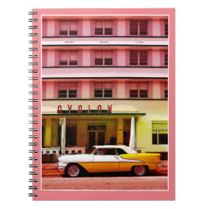 Cuaderno Veterano del Distrito Art Deco, Miami, Florida