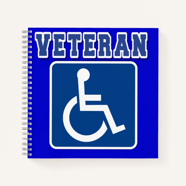 Cuaderno Veterano discapacitado (Anverso)