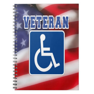 Cuaderno Veteranos discapacitados de los Estados Unidos