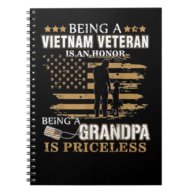 Cuaderno Veteranos: Los hombres del día de ser veteranos de (Frente)