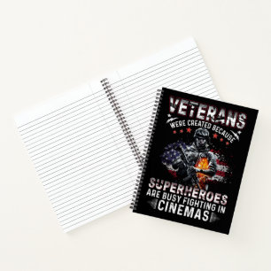 Cuaderno Veteranos Porque Superhéroes Ocupados en Cines 
