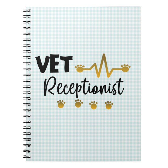 Cuaderno Veterinaria receptora Veterinaria Animal (Frente)