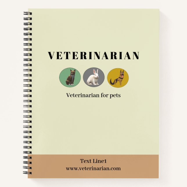 Cuaderno Veterinario Amarillo (Anverso)