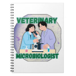 Cuaderno Veterinary Microbiologist – Lab Science Design