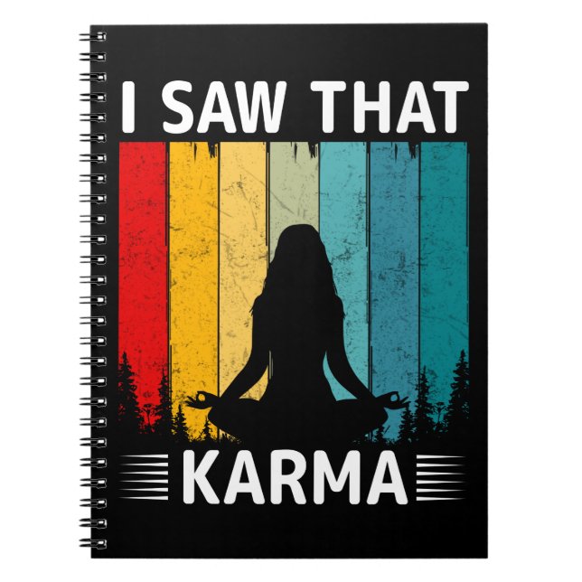 Cuaderno Vi Ese Karma (Frente)