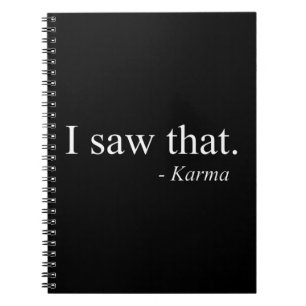 Cuaderno Vi Eso - Karma