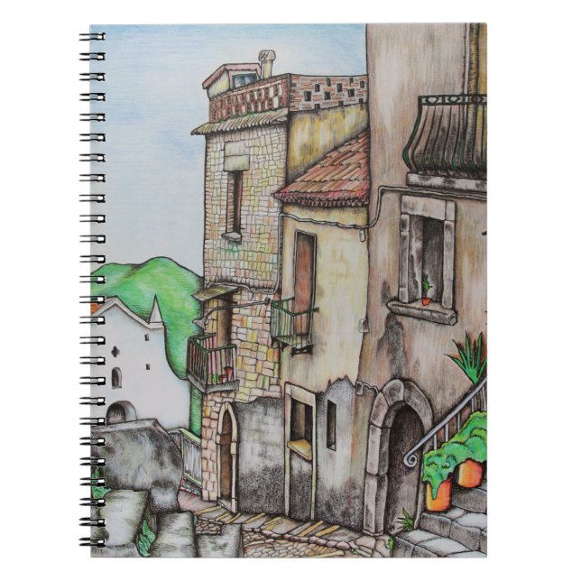 Cuaderno Vía Costarella y monasterio (Frente)