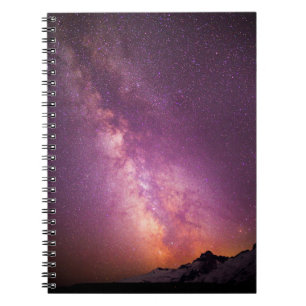 Cuaderno Vía Láctea Sobre el hombro del monte Rainier