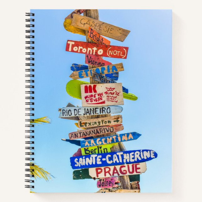 Cuaderno Viaja por el Mundo (Anverso)