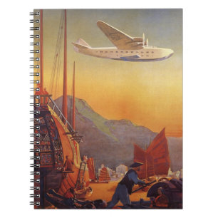 Cuaderno Viajando al Estilo Antiguo, Avión Sobre Barcazas e