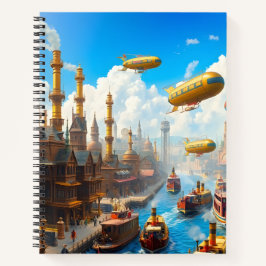 Cuaderno Viajando por Steampunk City