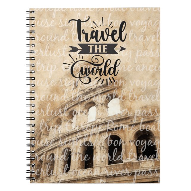 Cuaderno Viajar por el mundo (Frente)