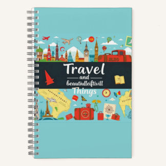 Cuaderno "Viaje a cosas hermosas"