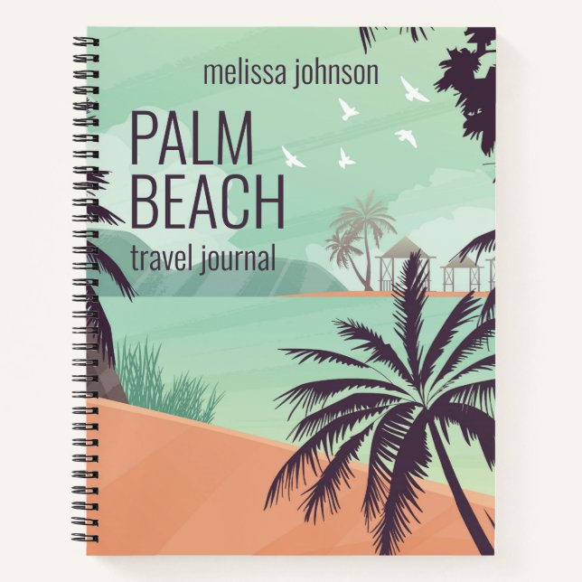 Cuaderno Viaje a Palm Beach (Anverso)