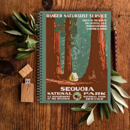 Cuaderno Viaje al Parque Nacional Retro Sequoia