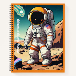 Cuaderno "Viaje cósmico del astronauta"