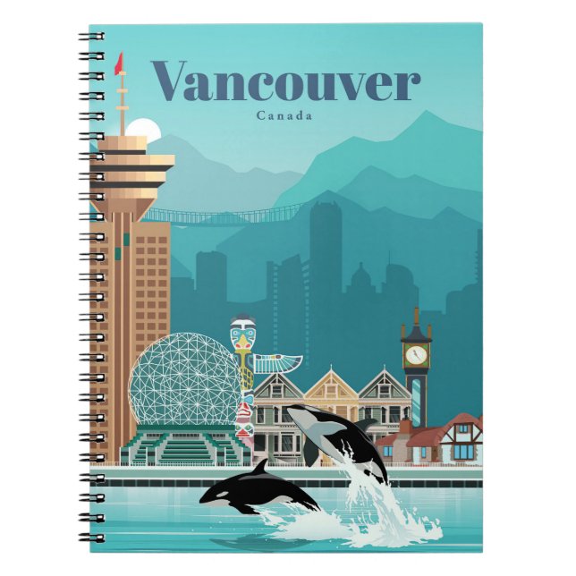 Cuaderno Viaje De Arte Viajero A Vancouver (Frente)