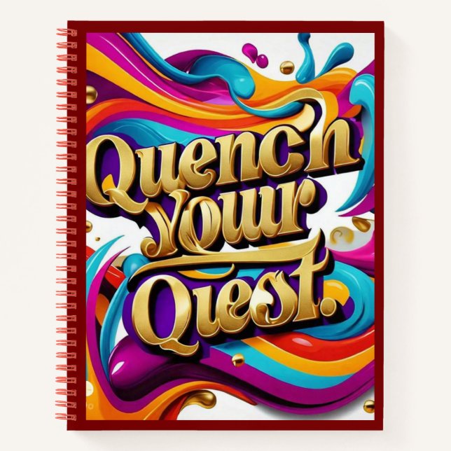 Cuaderno "Viaje de autodescubrimiento" "Alcance nuevas altu (Anverso)