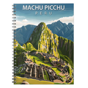 Cuaderno Viaje de cosecha de Machu Picchu Perú