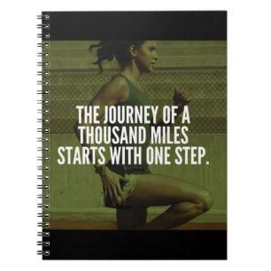 Cuaderno Viaje De Mil Millas - Inspiración De Trabajo