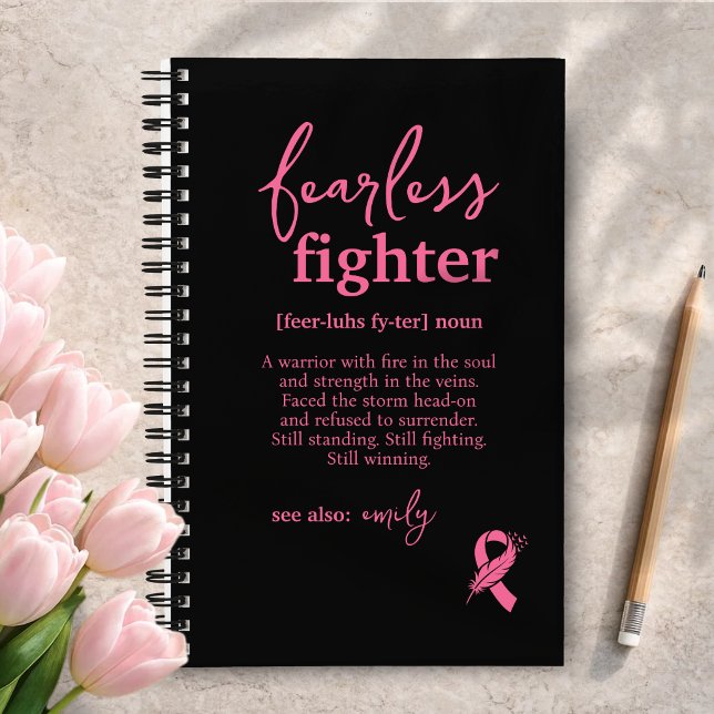 Cuaderno Viaje de Superviviente de Cáncer de Seno Black Jou (Subido por el creador)