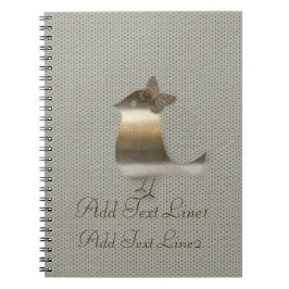 Cuaderno Viaje de vacaciones de oro retro