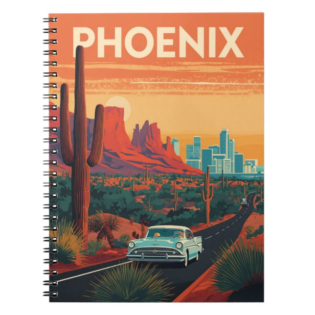 Cuaderno Viaje del desierto de Phoenix (Frente)