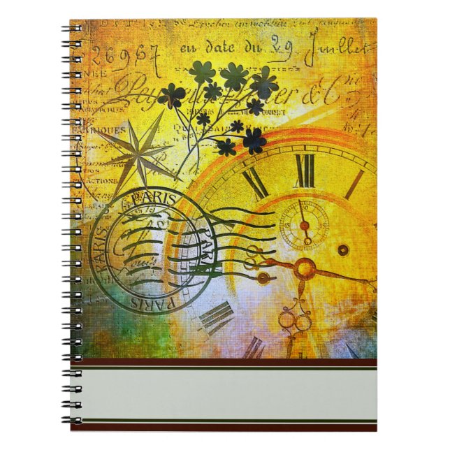 Cuaderno Viaje en el tiempo (Frente)