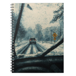 Cuaderno Viaje en invierno a través de la nieve - Vista del