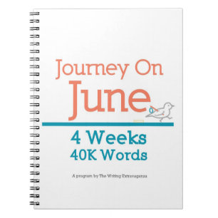 Cuaderno Viaje En Junio: 4 Semanas, 40K Portátil