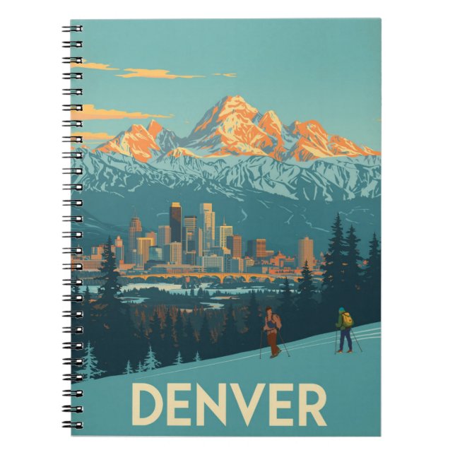 Cuaderno Viaje en la montaña Denver (Frente)