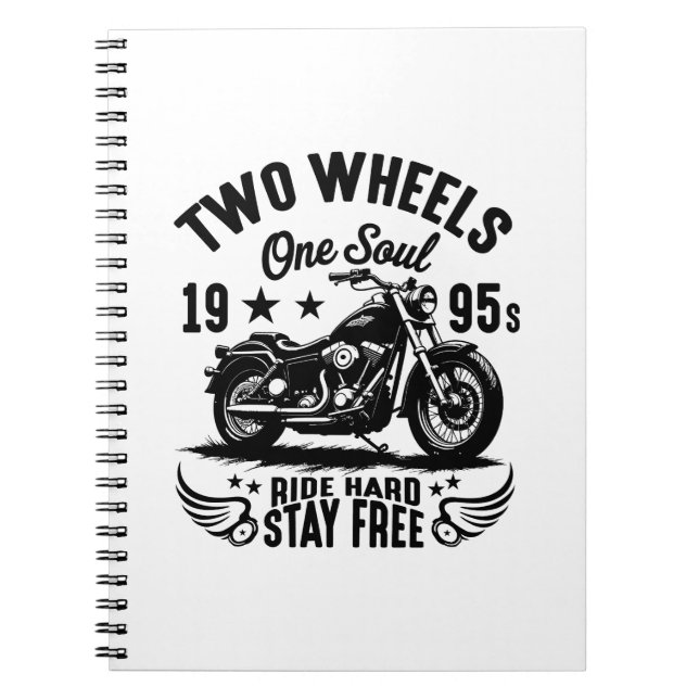 Cuaderno Viaje en motocicleta de los años 1995 (Frente)