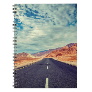Cuaderno Viaje estilo hipster con efecto retro vintage