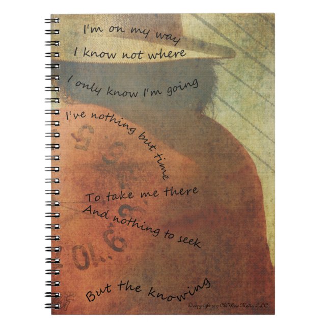 Cuaderno Viaje - "Estoy de camino" (Frente)