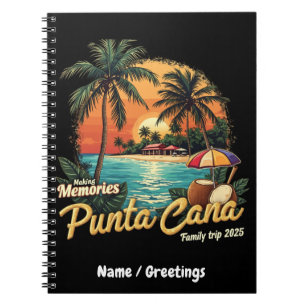 Cuaderno Viaje familiar Making Recuerdos Punta Cana 2025