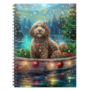 Cuaderno Viaje Festivo de Navidad de Cockapoo